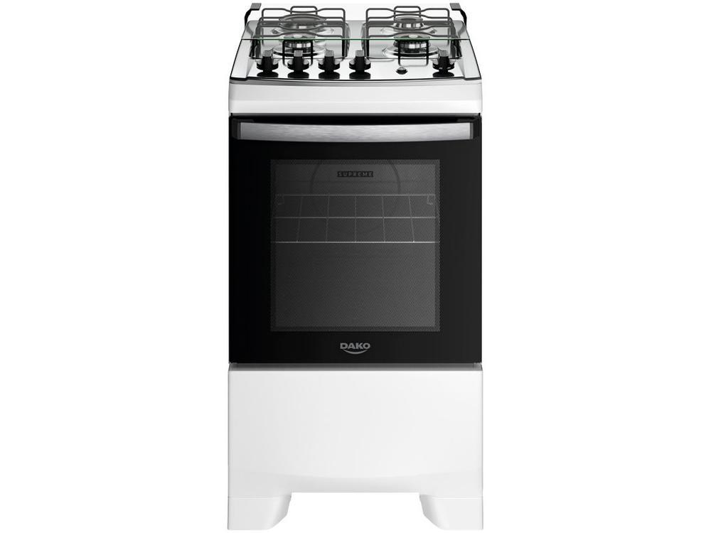 Fogão 4 Bocas Dako Branco Supreme - 1