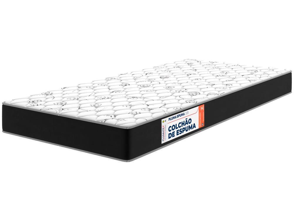 Colchão Solteiro Plumatex de Espuma D28 14x78x188cm Plumaspuma - 1