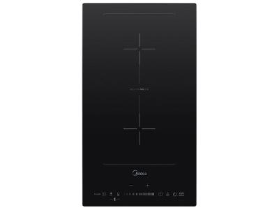 Cooktop 2 Bocas Elétrico Midea Vitrocerâmico Touch Preto Acendimento Automático CFBD22