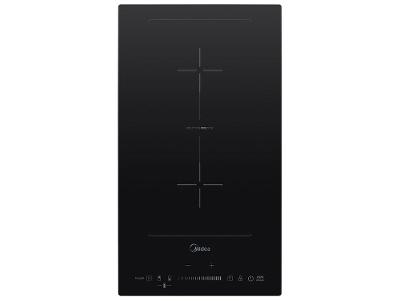Cooktop 2 Bocas Elétrico Midea Vitrocerâmico Touch Preto Acendimento Automático CFBD22