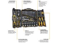 Kit Ferramentas WAP 110 Peças WF M110 - 7