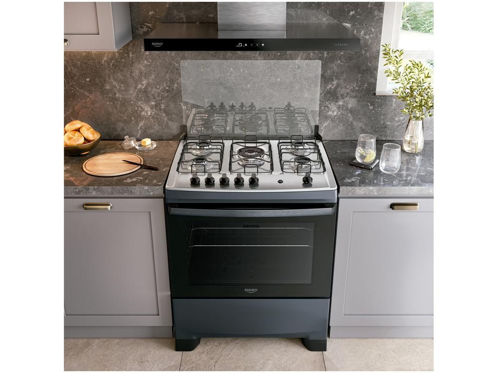 Fogão 5 Bocas Dako Titanium Supreme TC - 2