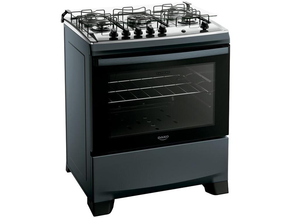 Fogão 5 Bocas Dako Titanium Supreme TC - 3