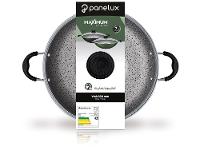 Panela Wok Antiaderente Panelux de Alumínio Maximum Stone Verde 32cm - 6