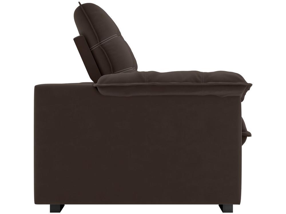 Sofá 3 Lugares Retrátil Reclinável Veludo Vancouver Besthouse - 7