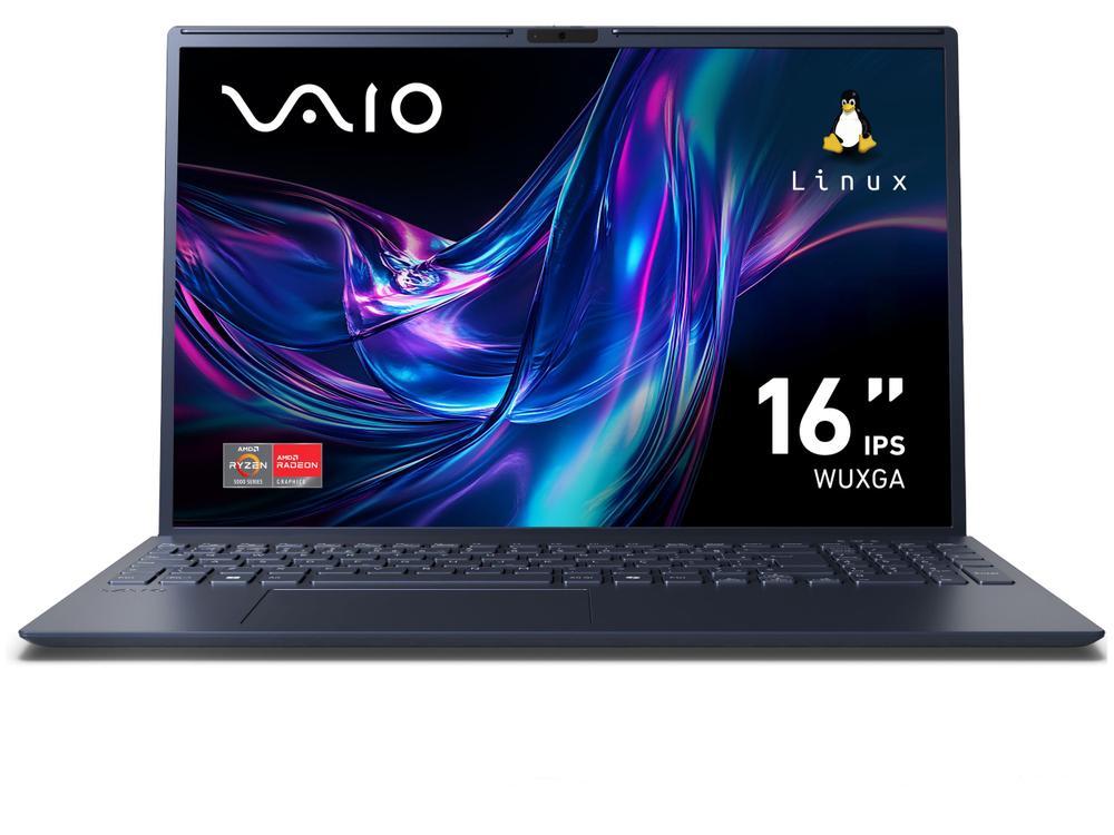 Notebook Vaio FE16 VJFE69F11X-B0711H AMD Ryzen 5 5625U 16GB RAM 512GB SSD 16" WUXGA Linux Debian 12 Widescreen - 5