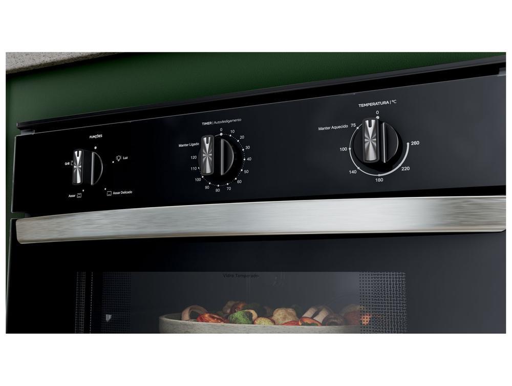 Forno Elétrico de Embutir Consul Multifuncional 84L Preto COB84BE - 4