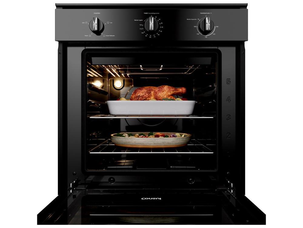 Forno Elétrico de Embutir Consul Multifuncional 84L Preto COB84BE - 5