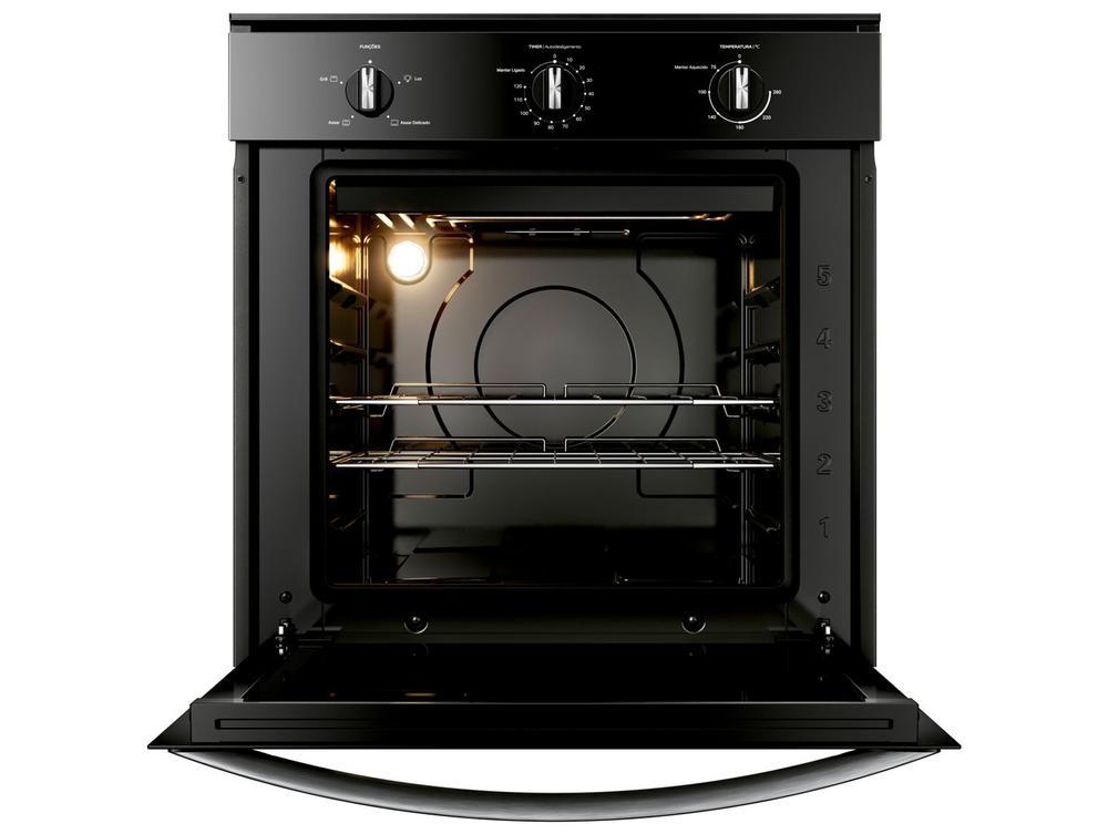 Forno Elétrico de Embutir Consul Multifuncional 84L Preto COB84BE - 8