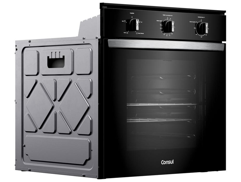 Forno Elétrico de Embutir Consul Multifuncional 84L Preto COB84BE - 9