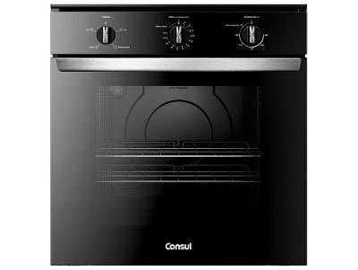 Forno Elétrico de Embutir Consul Multifuncional 84L Preto COB84BE
