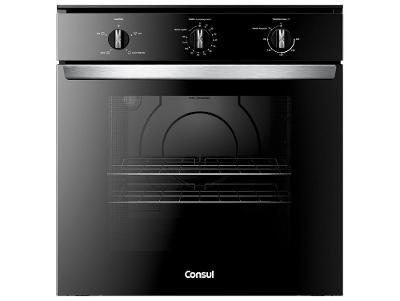 Forno Elétrico de Embutir Consul Multifuncional 84L Preto COB84BE