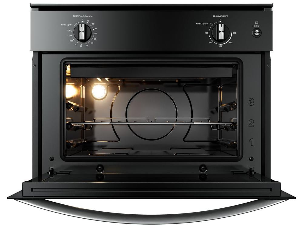 Forno Elétrico de Embutir Consul Multifuncional Grill 47L Preto COB47BE - 8