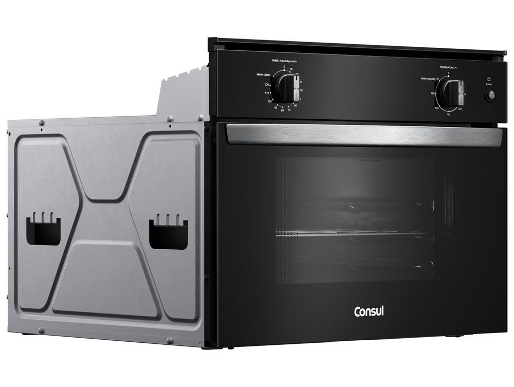 Forno Elétrico de Embutir Consul Multifuncional Grill 47L Preto COB47BE - 9