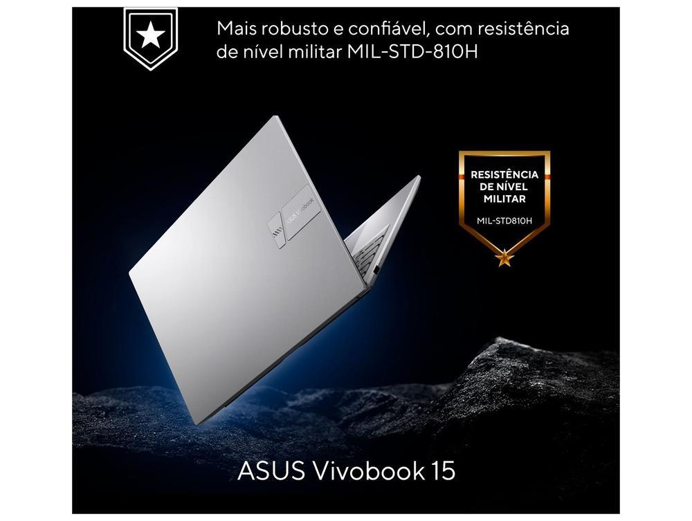 Notebook Asus Vivobook 15 X1504VA-NJ1738W Intel Core i5 1334U 8GB RAM 256GB SSD 15,6" Full HD Windows Intel Iris Xe 90NB10J2-M02720 - 6