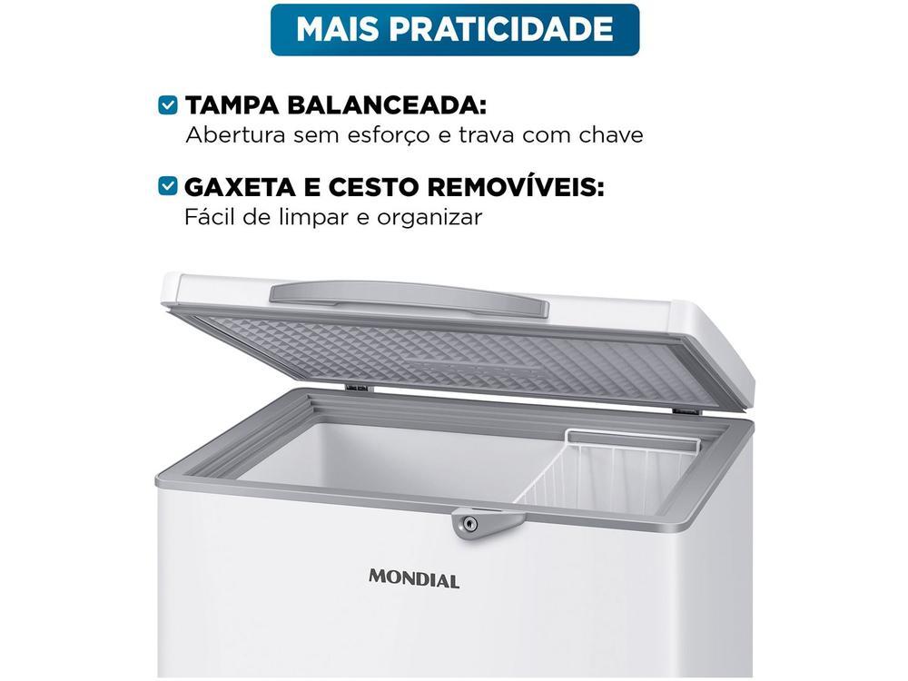 Freezer Horizontal Mondial 150L FHZ-01-W150 73111-01 - 4