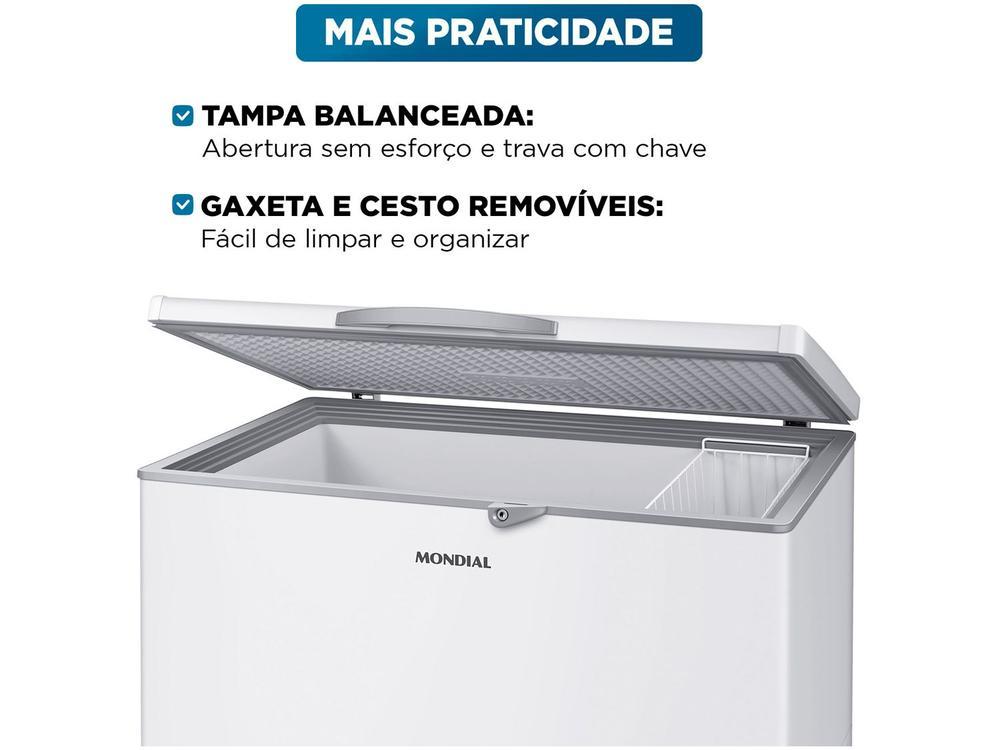 Freezer Horizontal Mondial 308L FHZ-01-W-320 73112-01 - 4