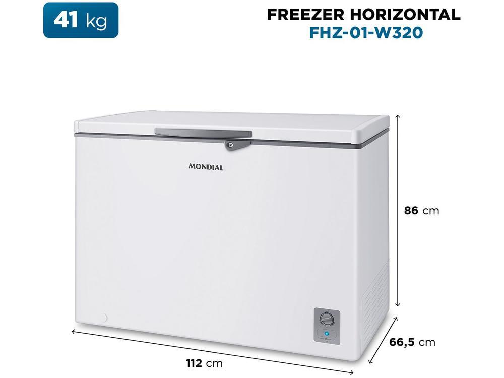 Freezer Horizontal Mondial 308L FHZ-01-W-320 73112-01 - 7