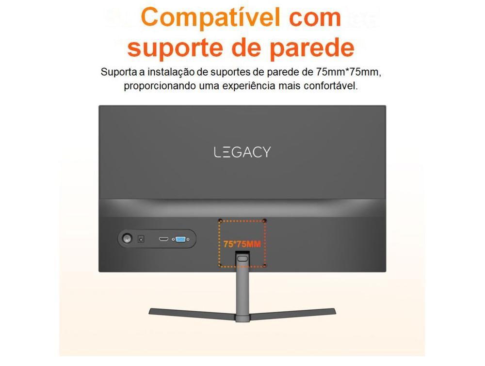 Monitor 100Hz Full HD 1ms Legacy Q24F10 23,8" IPS LED VGA e HDMI Freeysnc G-sync - 5