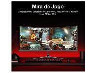 Monitor Gamer Curvo 34" 180Hz 1ms Full HD R1500 Legacy GW34WQ180 2 HDMI 2 DisplayPort Freeysnc G-sync - 7