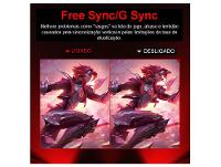 Monitor Gamer Curvo 34" 180Hz 1ms Full HD R1500 Legacy GW34WQ180 2 HDMI 2 DisplayPort Freeysnc G-sync - 8