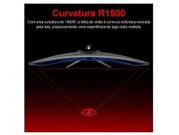 Monitor Gamer Curvo 34" 180Hz 1ms Full HD R1500 Legacy GW34WQ180 2 HDMI 2 DisplayPort Freeysnc G-sync - 9