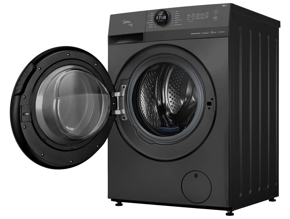 Lavadora de Roupas Midea Slim 13kg HealthGuard Smart Inverter Água Fria e Quente Titanium MF200W130WB/GK-01 - 5