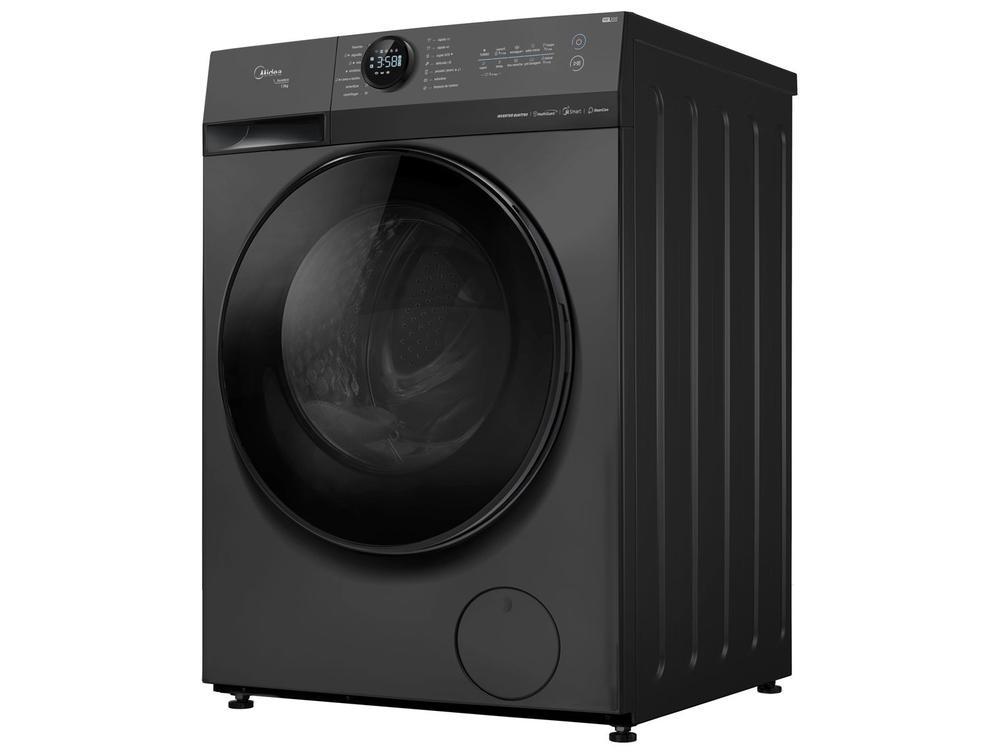 Lavadora de Roupas Midea Slim 13kg HealthGuard Smart Inverter Água Fria e Quente Titanium MF200W130WB/GK-01 - 6