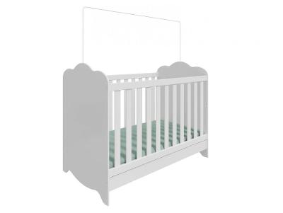 Berço Mini Cama Branco Moveis Peroba Harmonia