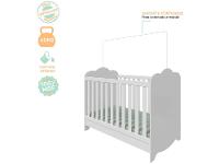 Berço Mini Cama Branco Moveis Peroba Harmonia - 7