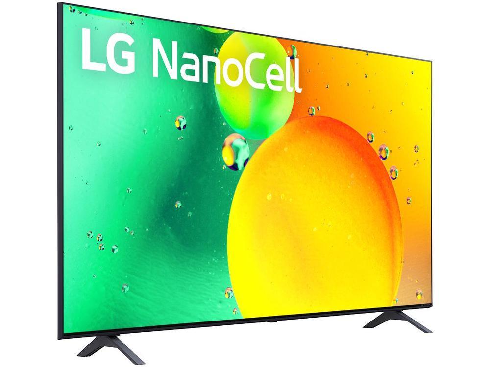 Smart TV 65” 4K NanoCell LG 65NANO75 Processador   - 7