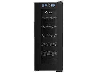 Adega Midea 12 Garrafas Preta com LED MDRW066FGGGL3