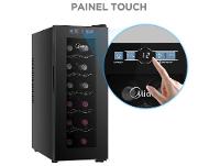 Adega Midea 12 Garrafas Preta com LED MDRW066FGGGL3