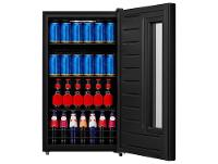 Cervejeira Midea MDRX150FGGDX01 Vertical Preta 82L Frost Free