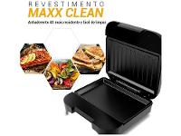 Sanduicheira Grill Philco Preta Antiaderente PGR25A 750W - 3