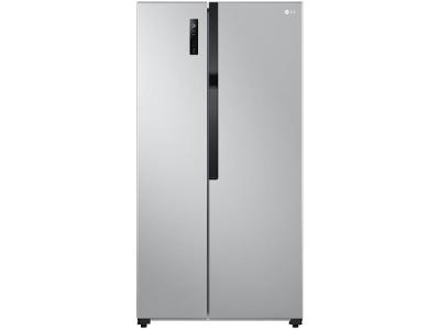 Geladeira/Refrigerador LG Frost Free Side by Side Prata 509L GC-B187PQAM