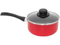 Panela Multiflon Antiaderente de Alumínio Vermelho 20cm 2,7L Gourmet - 1