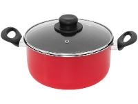 Caçarola Multiflon Antiaderente com Tampa 16cm 1,4L Vermelho Gourmet - 1