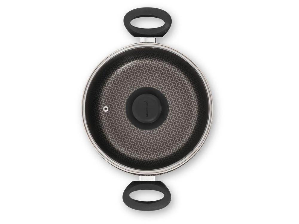 Caçarola Multiflon Antiaderente 18cm 2L Vermelho Gourmet - 3