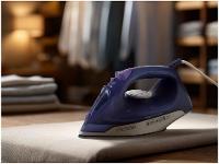 Ferro de Passar Roupa a Vapor e a Seco Black+Decker FX2550 Roxo e Branco - 3