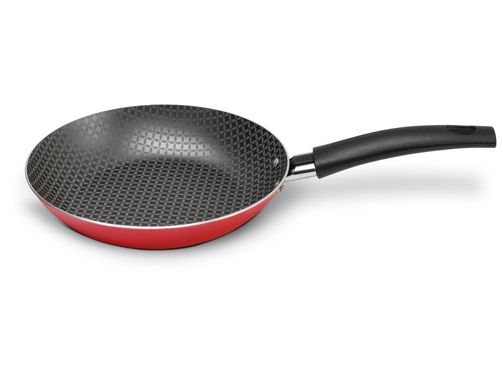 Frigideira Antiaderente Multiflon de Alumínio Gourmet Vermelho 16cm e 20cm - 3