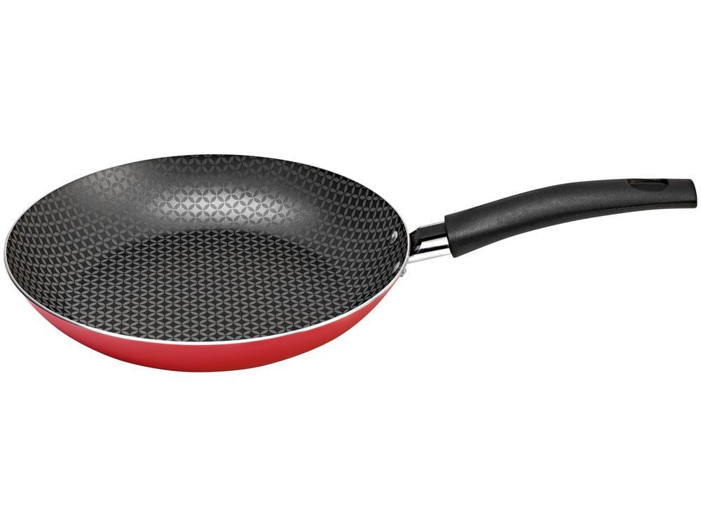 Frigideira Antiaderente Multiflon de Alumínio Gourmet Vermelho 26cm - 1