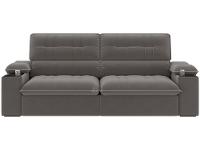 Sofá 2 Lugares Retrátil Reclinável Veludo Stanley Besthouse - 5