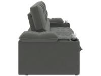 Sofá 2 Lugares Retrátil Reclinável Veludo Stanley Besthouse - 7