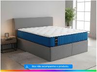 Colchão King Gazin de Mola 33x193x203cm Nevasca
