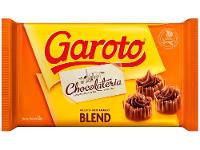 Barra de Chocolate Chocolateria Blend Chocolate ao Leite e Meio Amargo 2,1kg Garoto - 1