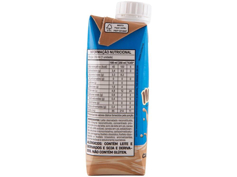 Bebida Láctea UHT com 12g de Proteínas +Mu Cappuccino sem Lactose 250ml 12 Unidades - 7