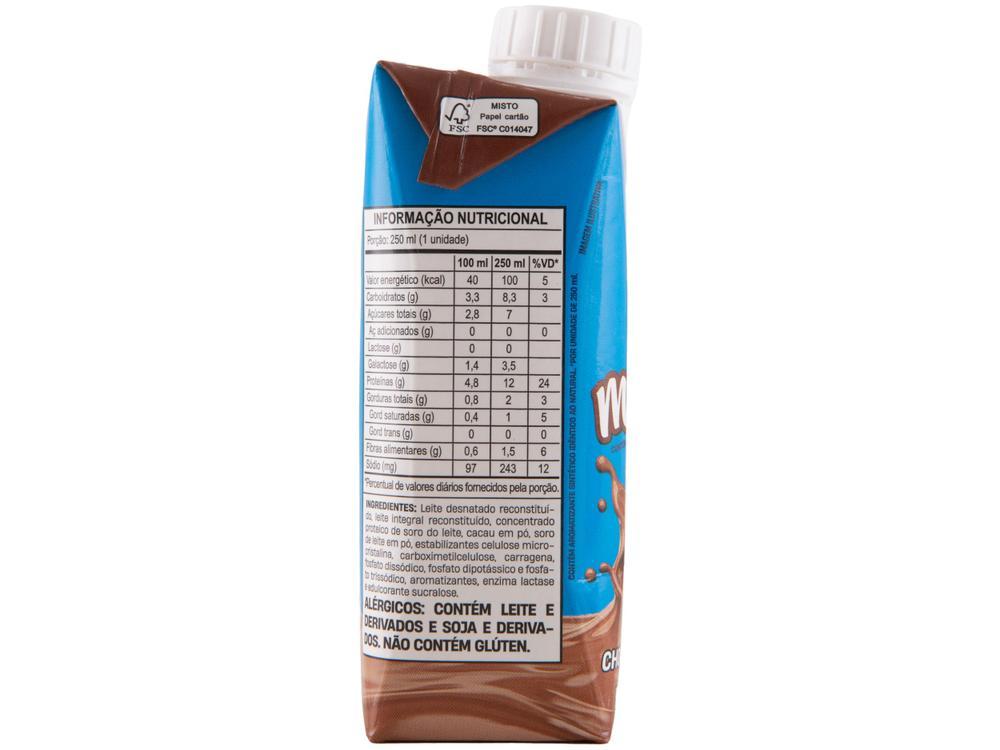 Bebida Láctea UHT com 12g de Proteínas +Mu Chocolate sem Lactose 250ml 12 Unidades - 6