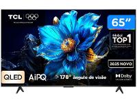 Smart TV 65" TCL 4K UHD QLED 65P7K Google TV AiPQ Google Assistente 3 HDMI 1 USB - 1