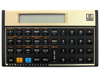 Calculadora Financeira HP 10 Dígitos 120 Funções